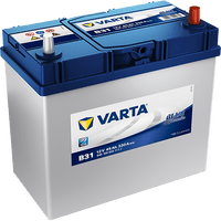 Varta B31 Blue Car Battery 12v 45Ah 330A (545 155 033, 545155033, 156, 053, 044)    Buy Online from The Battery Shop