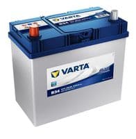 Varta B34 Blue Car Battery 12v 45Ah 330A (545 158 033, 545158033, 159, 057, 043) Buy Online from The Battery Shop