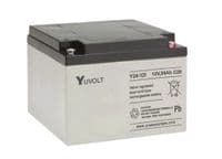 Y24-12i Yuasa Yucel / Yuvolt 12v 24Ah Sealed Lead Acid Battery Buy Online from The Battery Shop