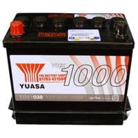 Yuasa 12v 35Ah 330A Car Battery YBX1038 (HB038) From £36.66 EX VAT Buy Online from The Battery Shop