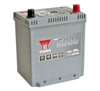 Yuasa 12v 40Ah 360A Silver Car Battery YBX5056 (054HD, 056)