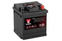 Yuasa 12v 42Ah 390A Car Battery YBX3202 (HB202 / HCB202) Buy Online from The Battery Shop