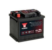 Yuasa 12v 45Ah 380A Car Battery YBX3077 (54464) Buy Online from The Battery Shop