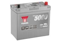 Yuasa 12v 50Ah 450A Silver Car Battery YBX5053 (HSB053) Buy Online from The Battery Shop