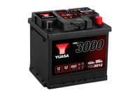 Yuasa 12v 52Ah 450A Car Battery YBX3012 (HB012 / HCB012) Buy Online from The Battery Shop