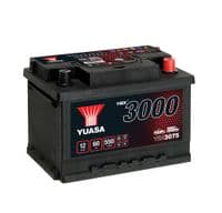 Yuasa 12v 60Ah 550A Car Battery YBX3075 (HB075 / HCB075) Buy Online from The Battery Shop
