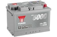 Yuasa 12v 80Ah 740A Silver Car Battery YBX5096 (HSB096) Buy Online from The Battery Shop