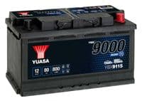 Yuasa 12v 80Ah 800A AGM Stop Start Plus Battery YBX9115 (115AGM) Buy Online from The Battery Shop