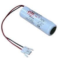 Yuasa 2DH4-0LA4 Ni-Cd Battery Pack 2.4v 4000mAh AMP plug Buy Online from The Battery Shop
