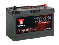 Yuasa YBX3642 12v 110Ah 925A Super Heavy Duty Battery (YBX3640, 640HD, 640SHD)