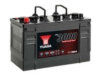 Yuasa YBX3664 12v 112Ah 870A Super Heavy Duty Battery (664HD, 664SHD)