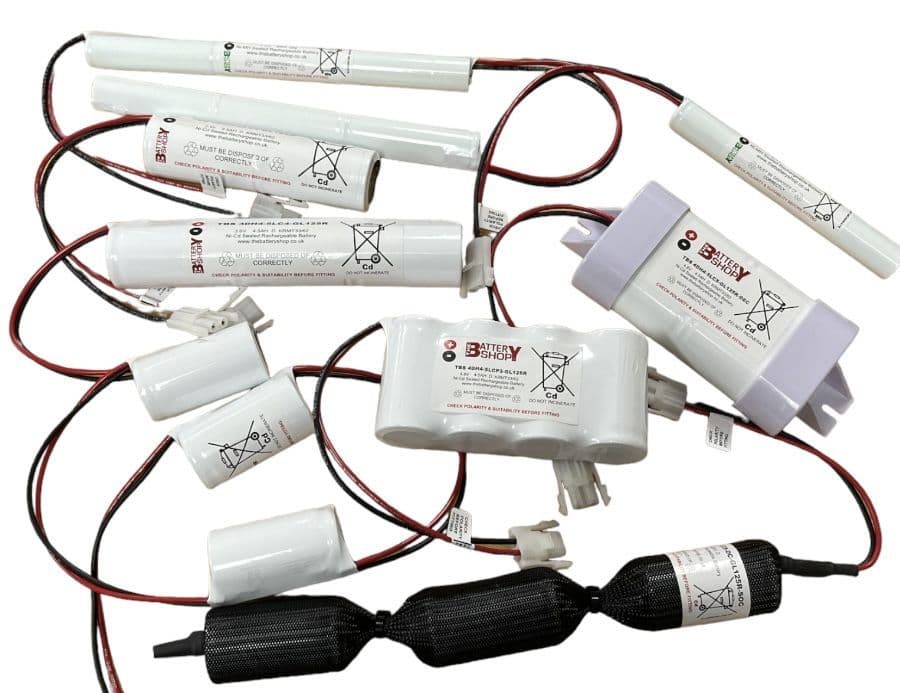 Custom Assembled Emergency Lighting Battery Packs