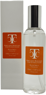 Bergamot Rosemary Sandalwood Room Spray Cologne 150ml