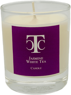 Jasmine White Tea Scented Candle 40 hour