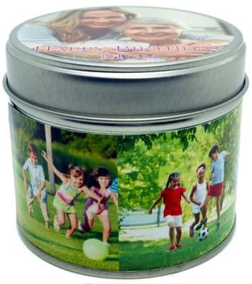 Personalised Photo Candle