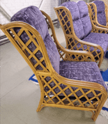 Alabama Sofa, x2 Chairs & Side Table - Ex-Display Frames/ New Cushions