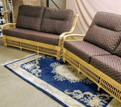 Amalfi 3 Seater Sofa's x2 plus free coffee table