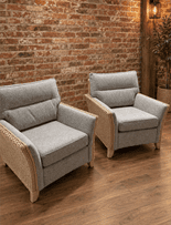 Arlington Two Chairs Offer in Artisan Fabric