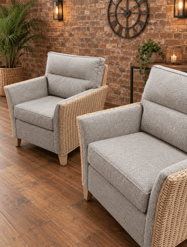 Arlington Two Chairs Offer in Artisan Fabric