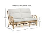 Bali Package - 3 Seater, x1 Chair, x2 Footstools Plus Coffee Table in Athena Diamond Fabric
