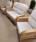 Belgrade Sofa & Two Chairs Ex-Display Frames/New Cushions