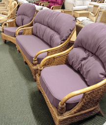 Boston Sofa & Two Chairs  - Ex-Display Frames/ New Cushions