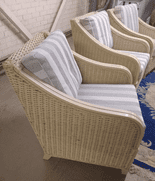 Brasilia Package -  Chairs x3 Plus Footstool