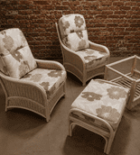 Chelsea Chairs Package x2 Chairs Plus Coffee Table & Footstool