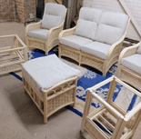 Chelsea Sofa, x2 Chairs Plus Coffee Table, Side Table & Footstool