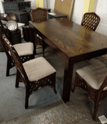 Chicago 6 Seater Dining Set with Chairs