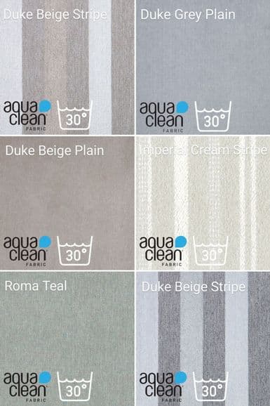 Click to View Full Range of Band D AquaClean Fabrics