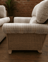 Clifton 3 Seater Package - 3 Seater Sofa, Chair, Swivel Rocker Plus Storage Footstool