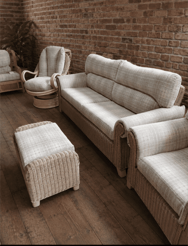 Clifton 3 Seater Package - 3 Seater Sofa, Chair, Swivel Rocker Plus Storage Footstool
