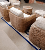 Coral 3 Chairs Plus Coffee Table, Side Table & Footstool Package