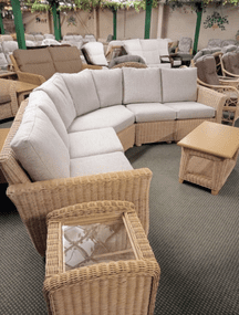 Corsica 5 Piece 6 Seater Corner Group & Tables