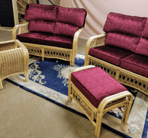 Cottage Package - x2 Sofa's Plus Side Table & Footstool