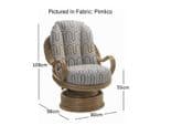 Deluxe Swivel Rockers Plus Footstool