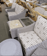 Dijon Package - Sofa, Chair, Swivel & Table