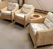 Dijon Package - x3 Chairs Plus Round Side Table