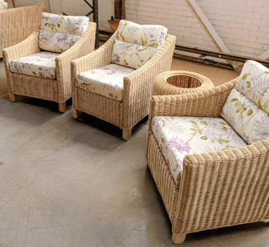 Dijon Package - x3 Chairs Plus Round Side Table
