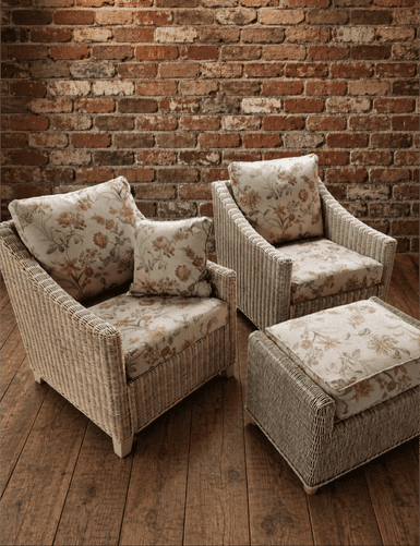 Dijon Pair Of Chairs Plus Footstool Offer