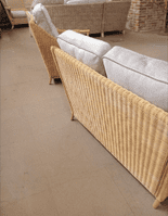Eden 2 Seater Sofa, x1 Chair Plus Side Table Package