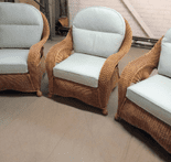 Jade Sofa's x2  Plus Chair EX-DISPLAY FRAMES/NEW CUSHIONS  offer
