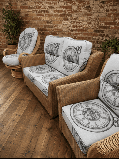 Kensington Package - Sofa, Chair, Deluxe Swivel Rocker - EX-DISPLAY FRAMES/NEW CUSHIONS DEAL