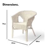 Loom Rattan Chair - Natural