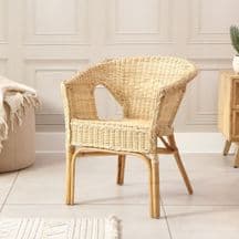 Loom Rattan Chair - Natural