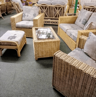 Luna Package - Sofa, x2 Chairs Plus Coffee Table, Footstool & x2 Scatter Cushions