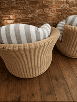 Lyon Swivel Chairs x2  Offer in Aquaclean Fabric