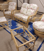 Madrid 5 Piece Package -  2 Seater,  x1 Chair, x1 Swivel Rocker Plus Coffee Table & Footstool