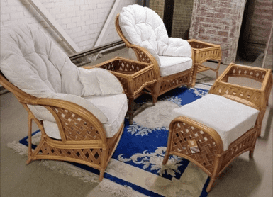 Maestro Package - x2 Chairs Plus Coffee Table, Side Table & Footstool